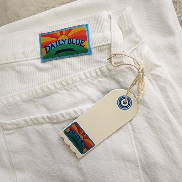 AG Adriano Goldschmied Mantra Barrel Wide Leg Jeans White Bull Denim Sirocco 29 - Picture 3 of 11